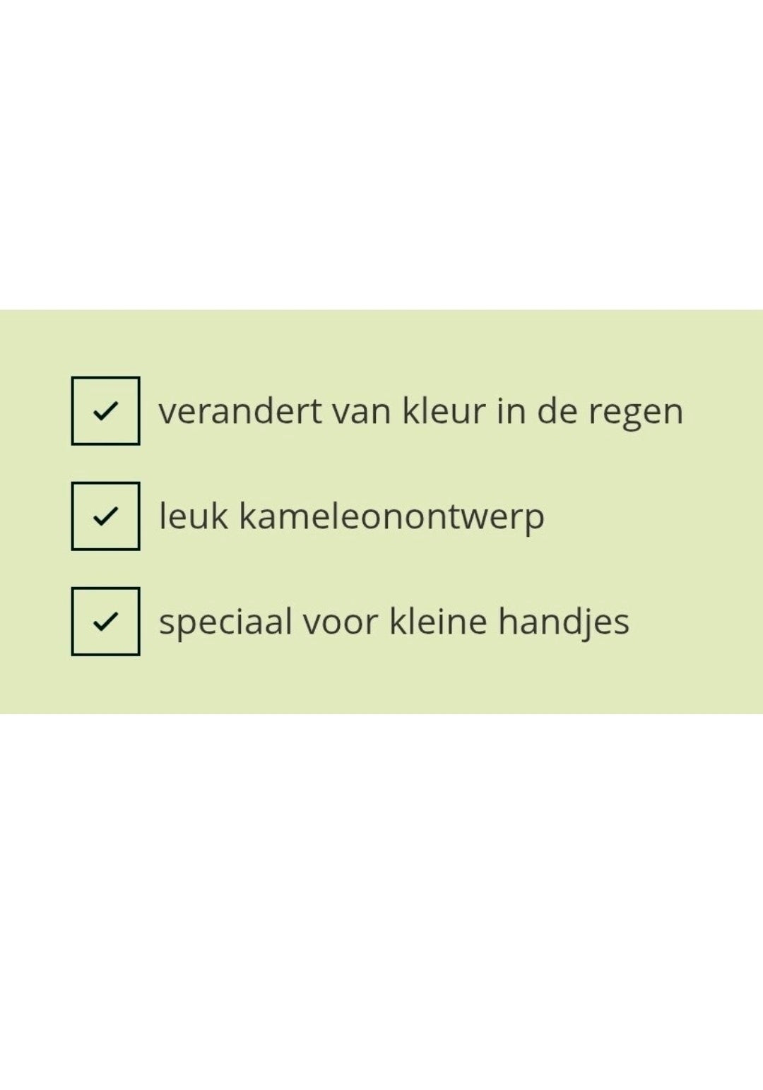 Kinder paraplu Kameleon