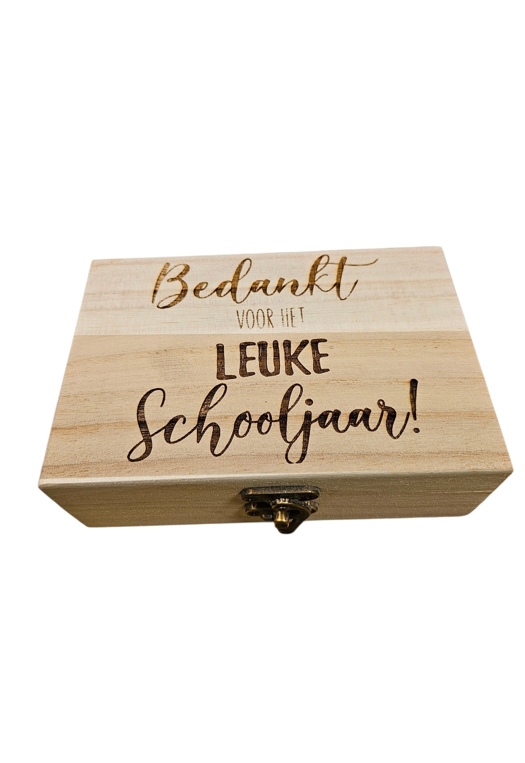 Pennen doosje 'schooljaar'