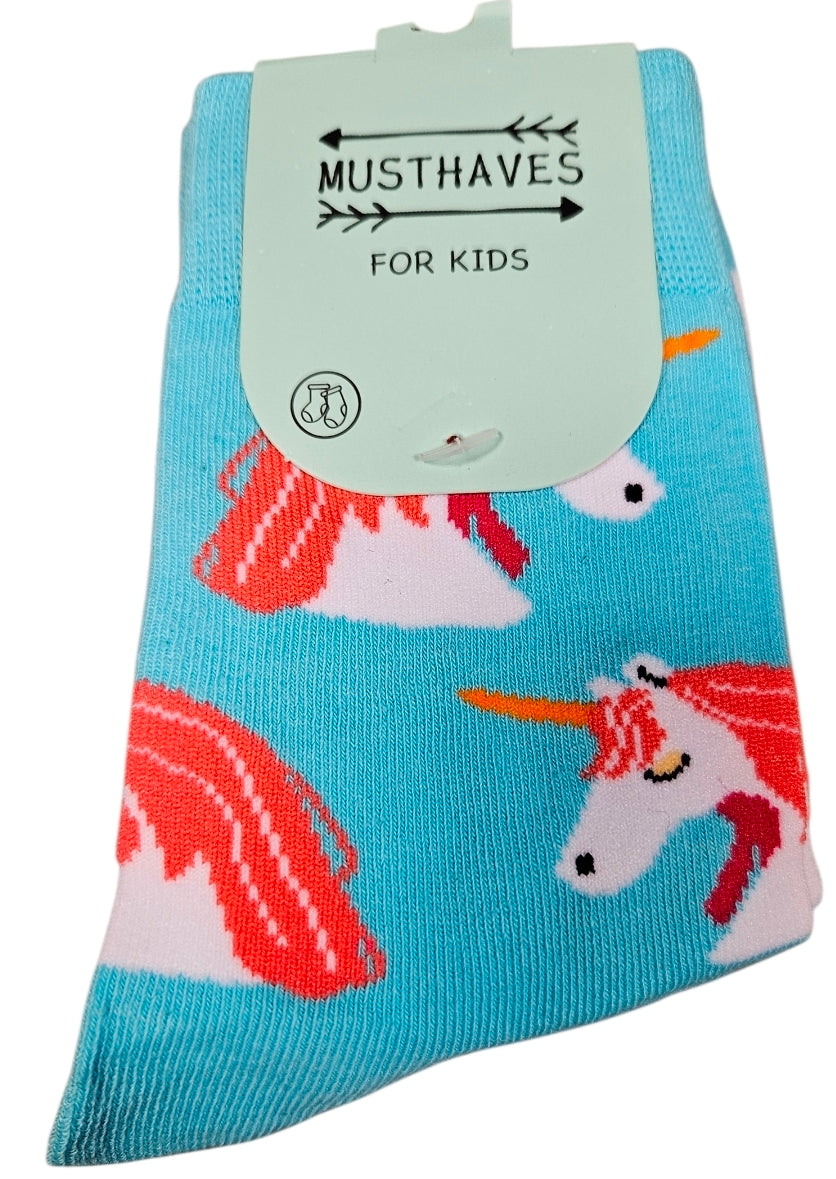 Kindersokken unicorn