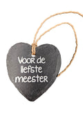 Leisteen hartje meester