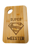 Borrelplank super meester