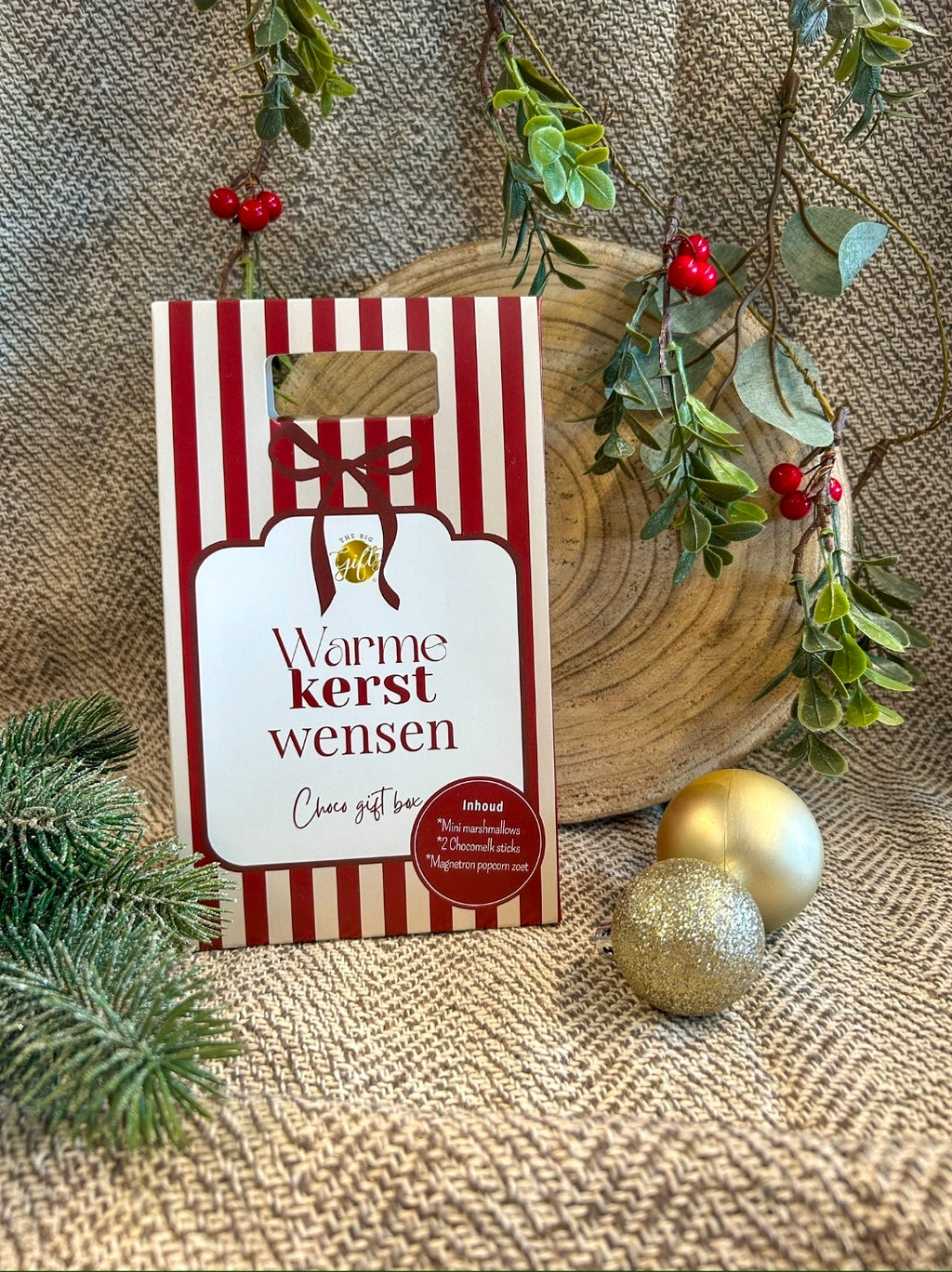 Choco Gift Box – Warme Kerst Wensen
