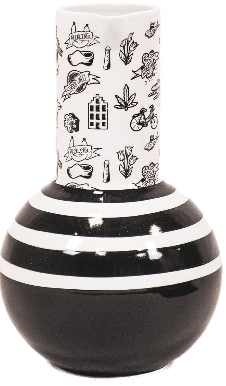 Vaas/Kan Dutch Black – Keramiek