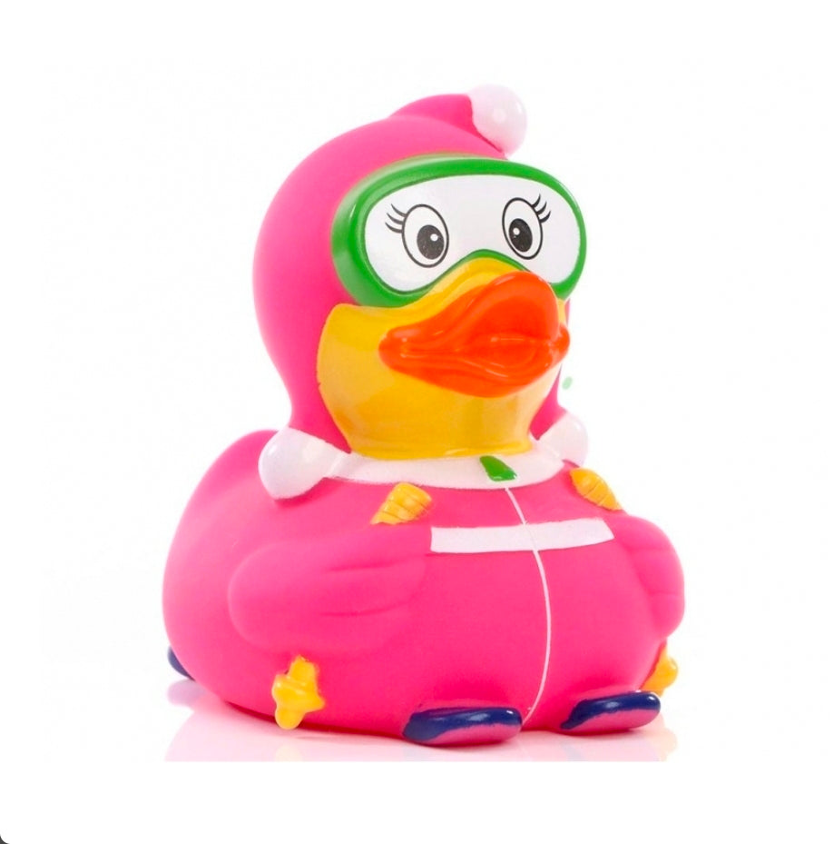 Badeend ski meisje