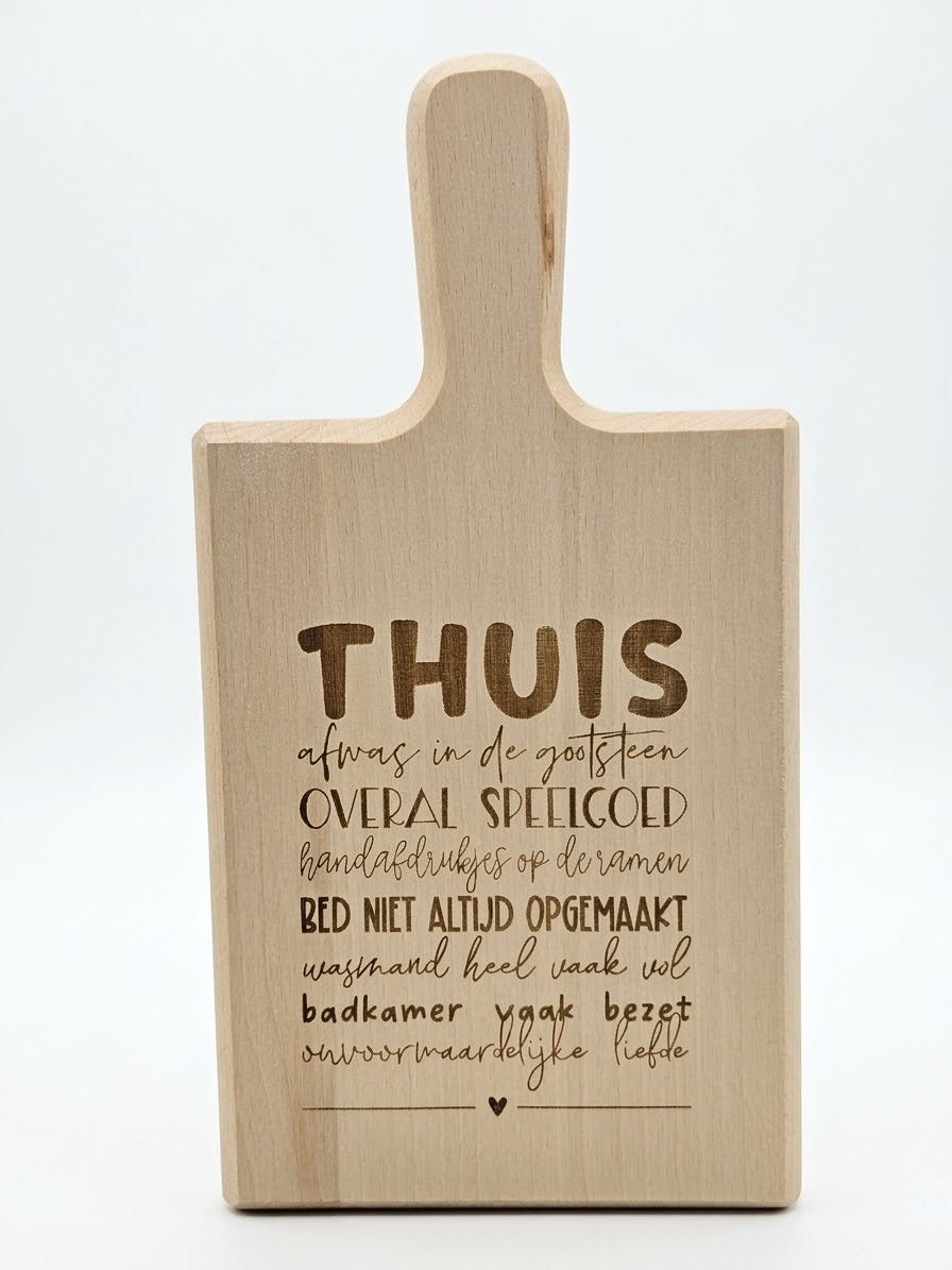 borrelplank thuis