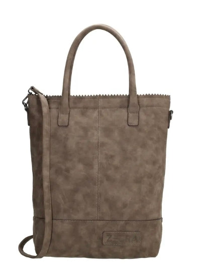 Zebra Trends Kartel met rits Shopper