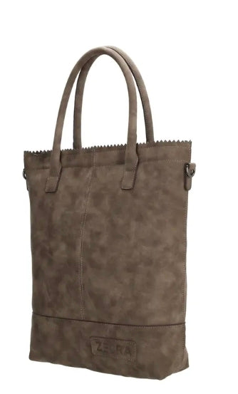 Zebra Trends Kartel met rits Shopper