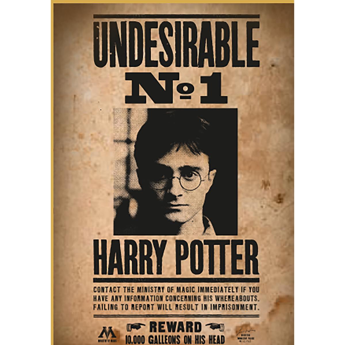 Harry Potter - Puzzel 50-delig - Gezocht No1 Harry Potter