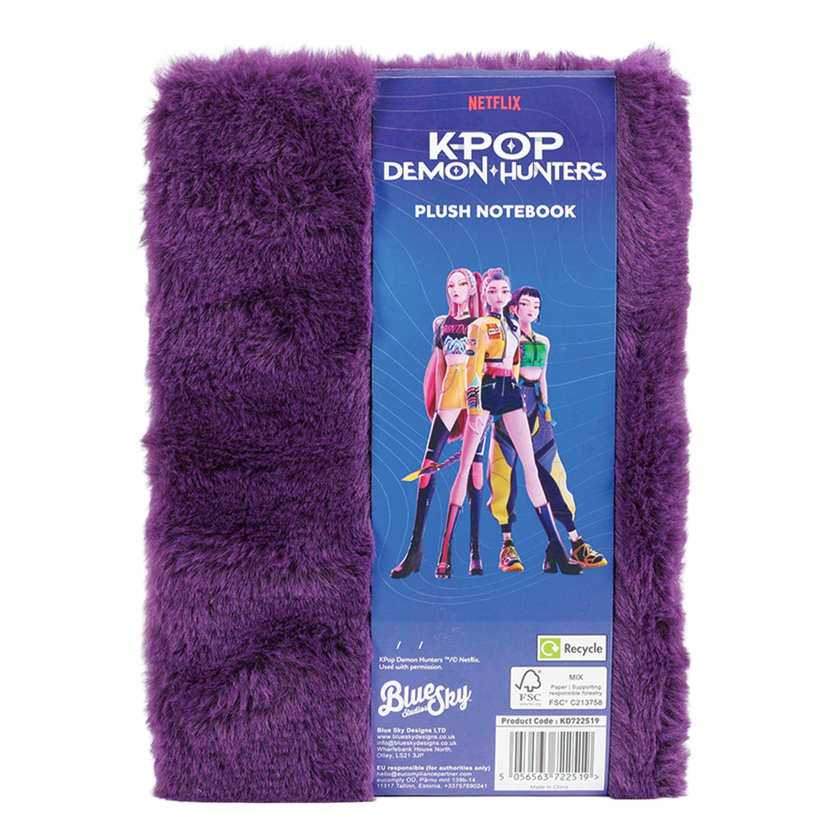 KPop Demon Hunters - pluche-notitieboek - Huntr/x
