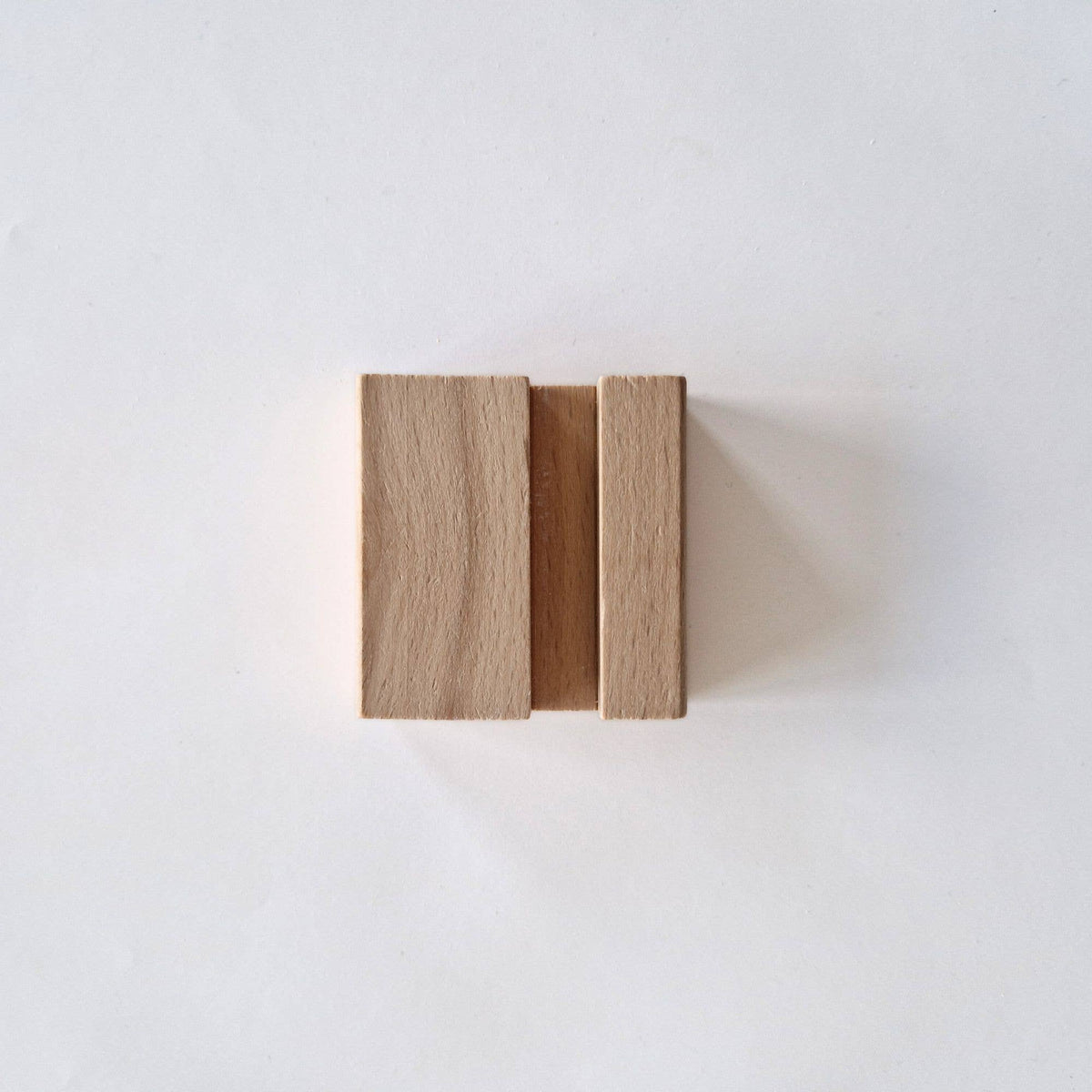 Houten tegelhouder