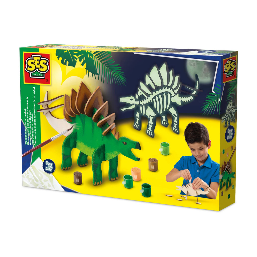 Houten Dino Glow In The Dark