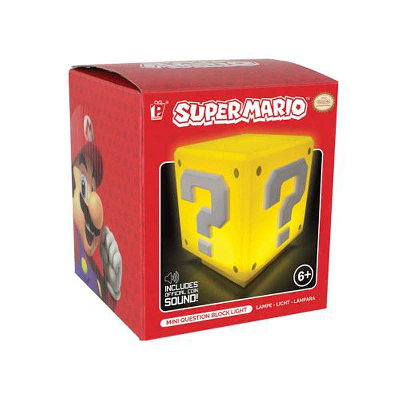 Super Mario Tafellamp Mini Vraagtekenblok