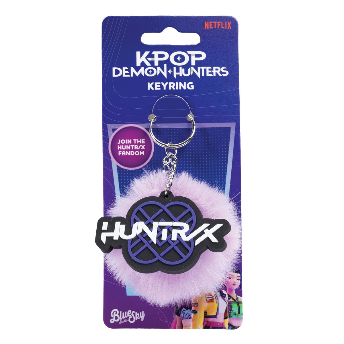 KPop Demon Hunters - Sleutelhanger Pom Pom - Huntr/x