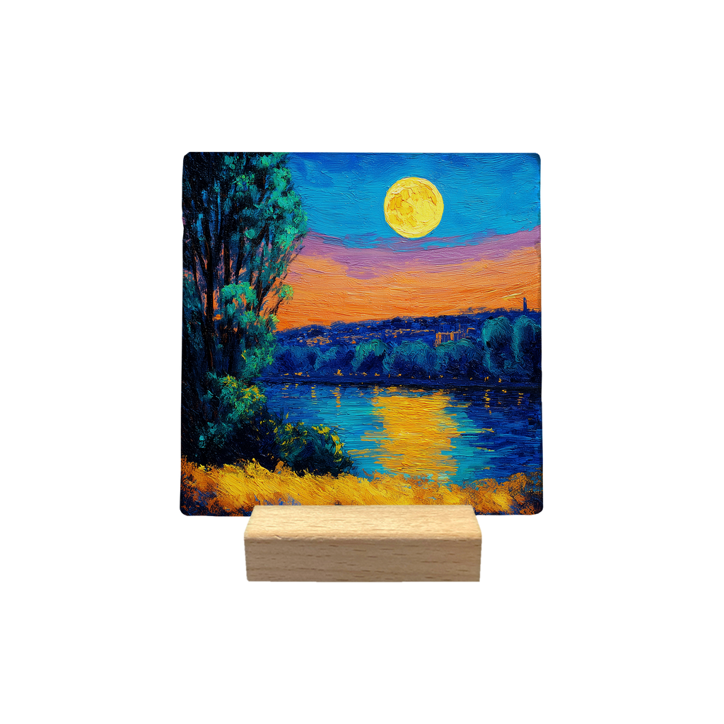 Moonlight lake  - natural stone tile