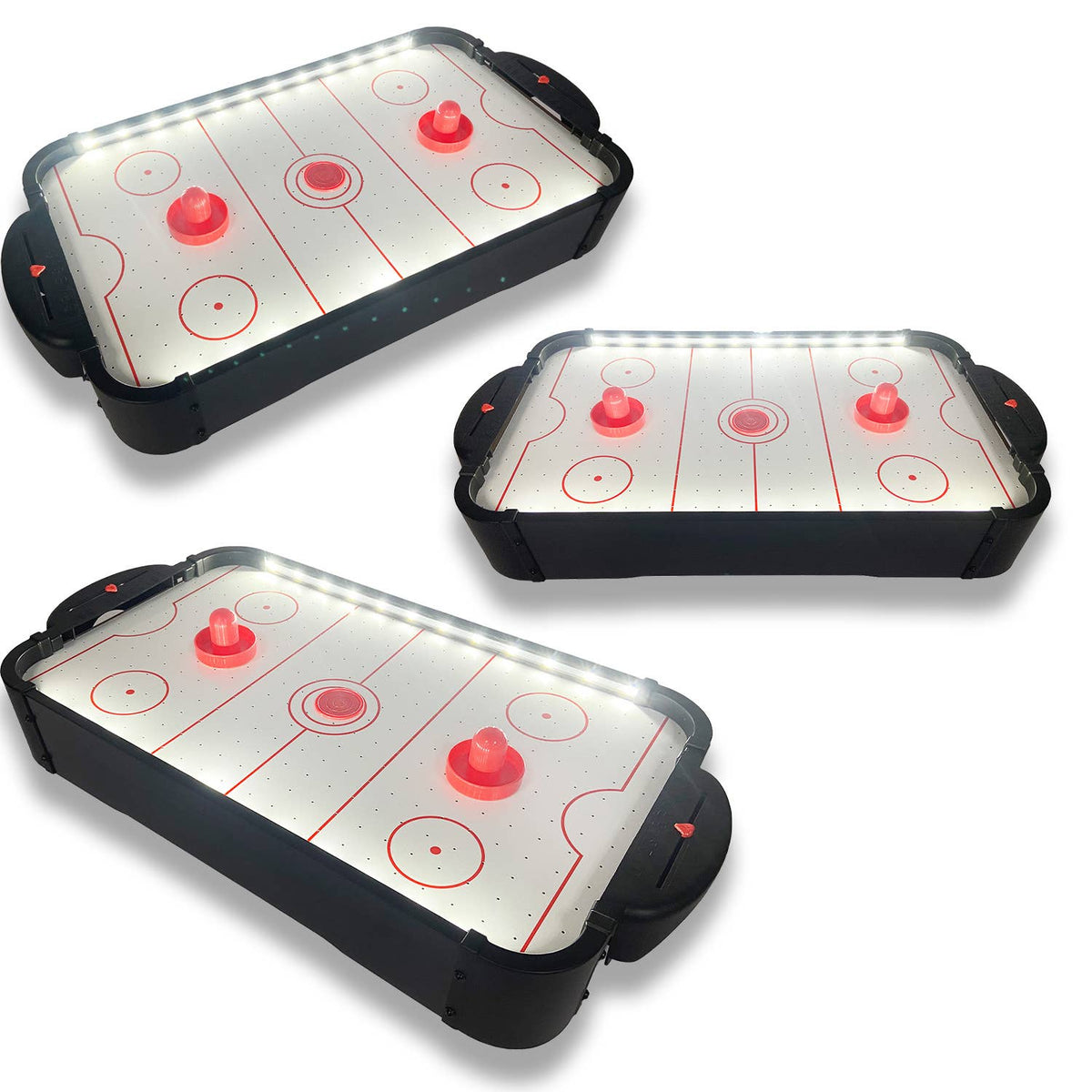 Mad Monkey - Mini Air-Hockey Tafel met LED-verlichting