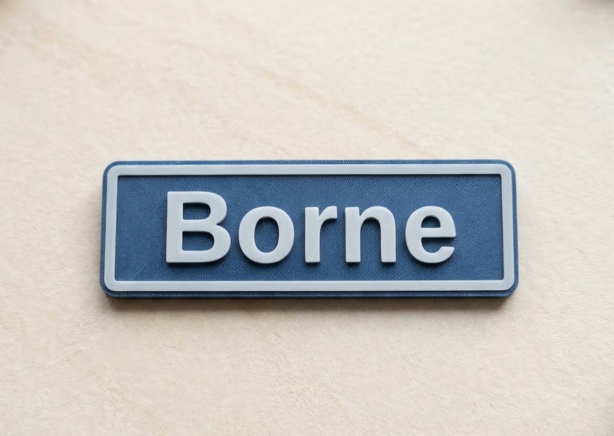 Koelkast magneet Borne