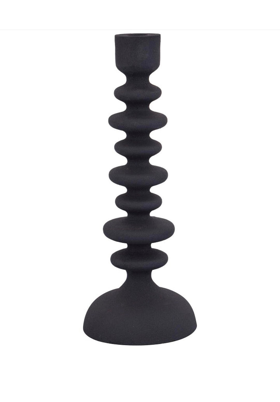 PTMD Lisanne Kandelaar - 31 cm - Aluminium - Zwart