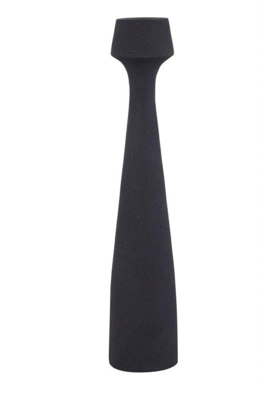 PTMD Dieu Kandelaar - 36 cm - Aluminium - Zwart